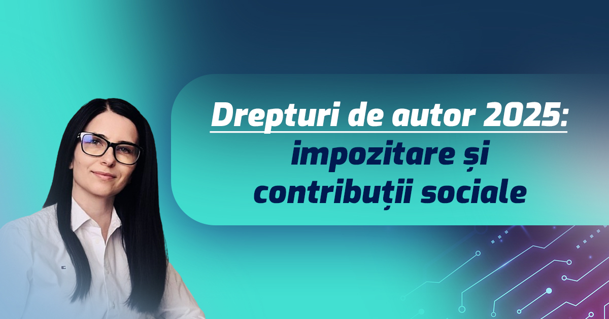 Drepturi de autor. Impozit pe venit si contributii sociale